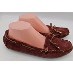 Clarks Artisan Dunbar Cruiser Suede Leather 10M 66486 Cranberry NEW